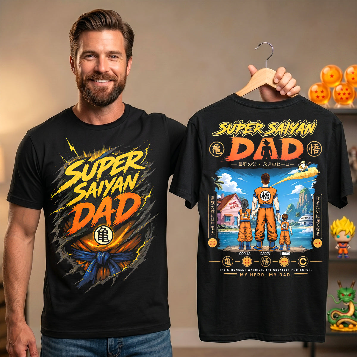 Battle Legend Dad Shirt - Personalized Gifts For Dads 05TYTN090526HH-Homacus