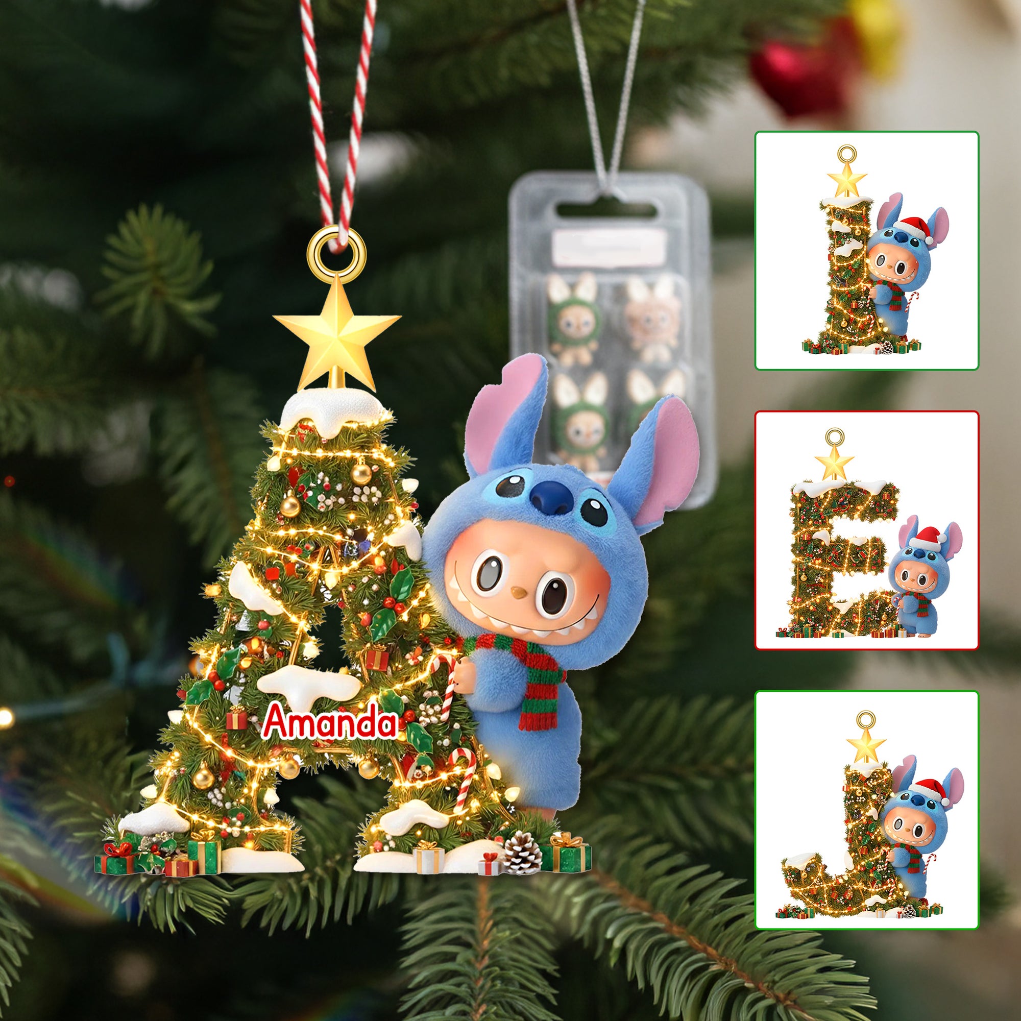 Personalized Gifts For Christmas, Christmas Acrylic Ornament 01ohmg060925-Homacus