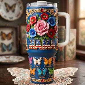 USA Grandma Mama Tumbler - Personalized Gifts For Grandma and Mama 04tyta020426-Homacus