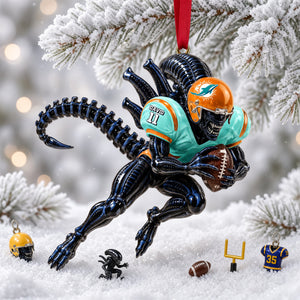 Fierce Dominator Acrylic Ornament - Personalized Gifts For Sport Lovers 06QHLU201026-Homacus