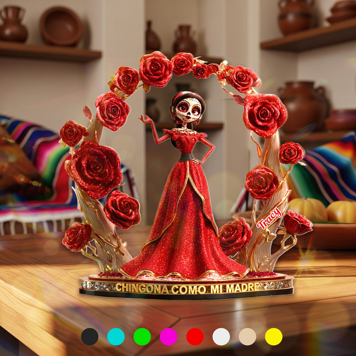 Personalized Halloween Gift For Hispanics And Latinos Acrylic Plaque 01tgmg300825-Homacus