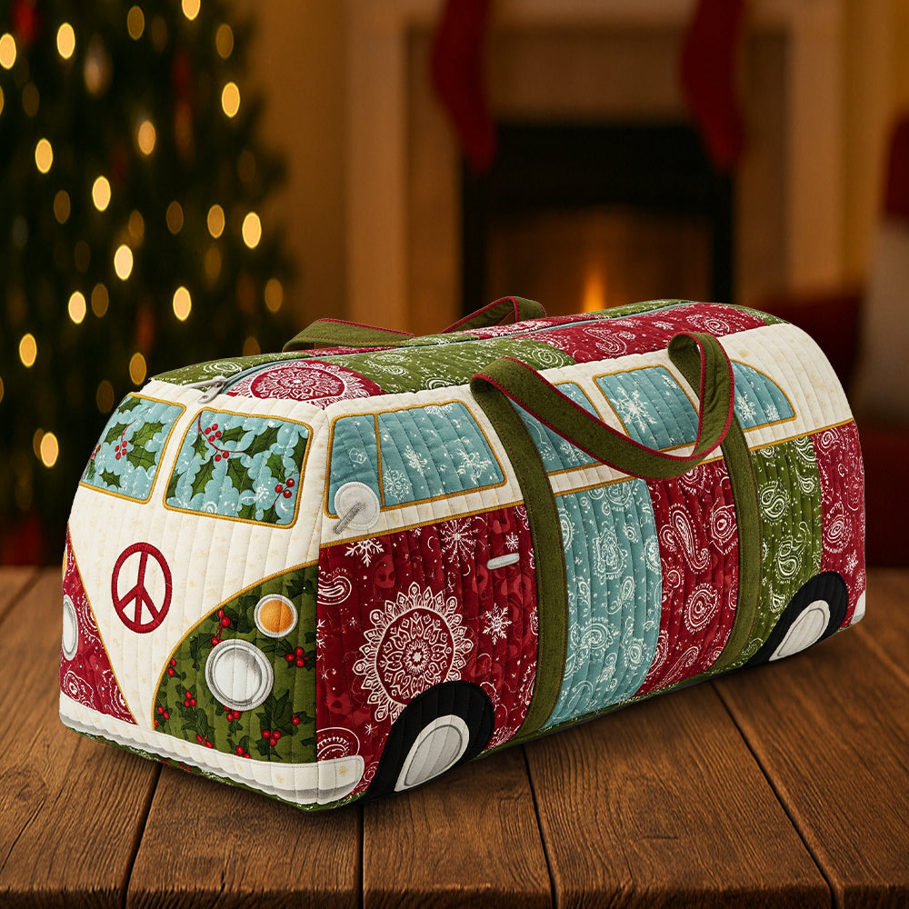 Personalized Christmas Gifts For Car Lovers Volkswagen Quilted Duffle Bag 05hytn100925