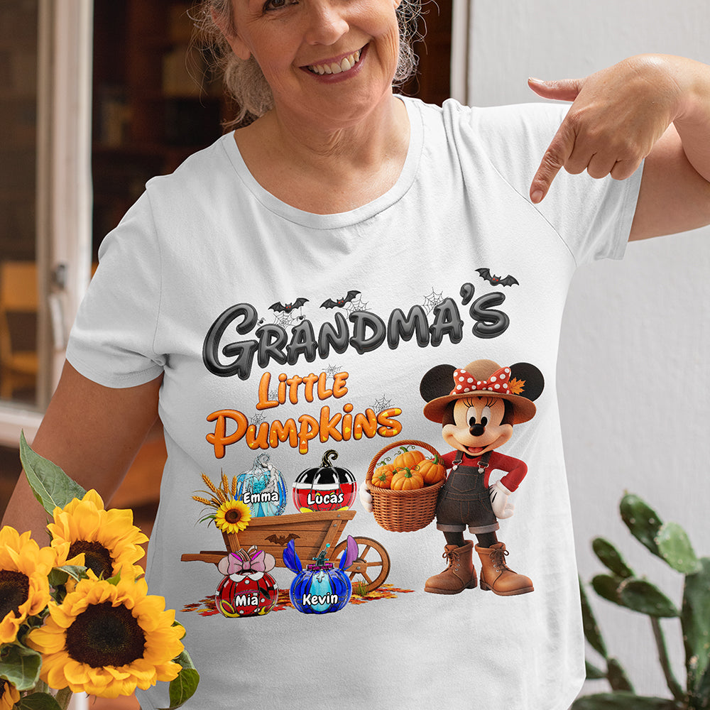 Halloween Grandma Shirt - Personalized Gifts For Grandma 03ohta120825-Homacus