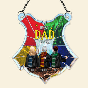 Personalized Gifts For Dad Suncatcher Window Hanging Ornament 032huqn240424 Father's Day-Homacus