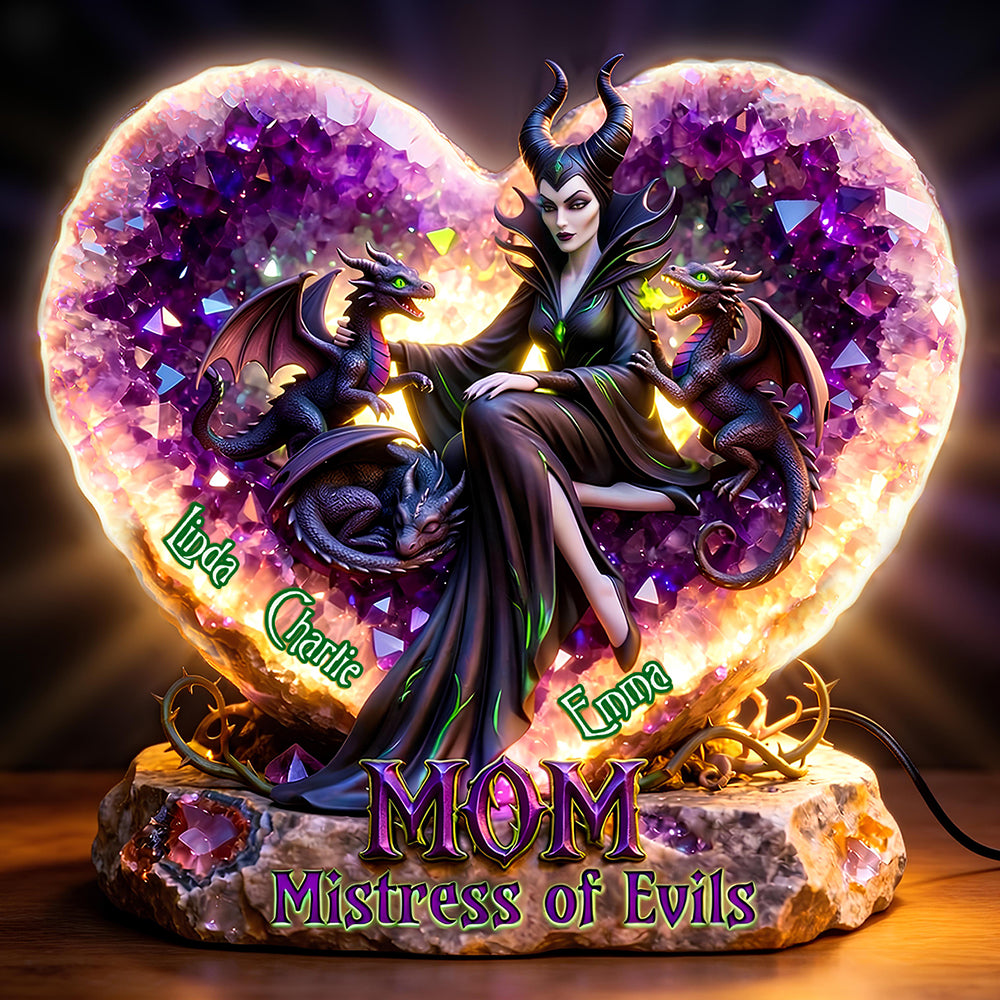 Mistress of Darkness Light Box Acrylic Light Box - Personalized Gifts For Mom 04HUDT130426-Homacus