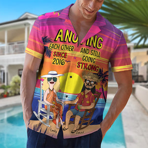 Personalized Gifts For Couple Hawaiian Shirt Anoying Each Other 01TOQN100225PA-Homacus