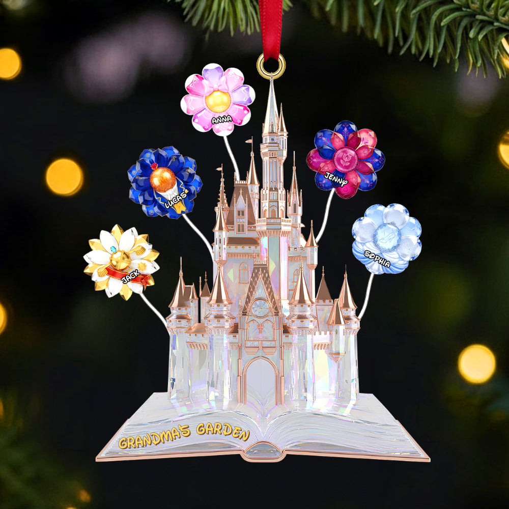 Grandma's Garden Christmas Ornament Personalized Gifts For Grandma 02ohtn201125-Homacus