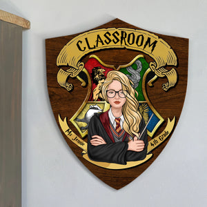 Personalized Gifts For Teacher Wood Sign 04httn060624tm-Homacus