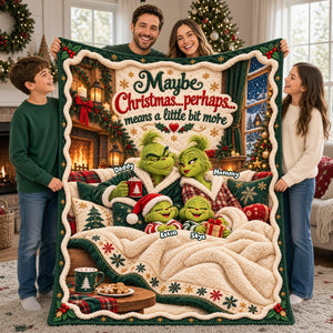 Playful Family Blanket - Personalized Christmas Gifts For Family 03ttta091026-Homacus