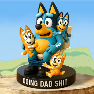 Doing Dad Sh** Plaque - Personalized Gifts For Dad 02ohdt100525-Homacus