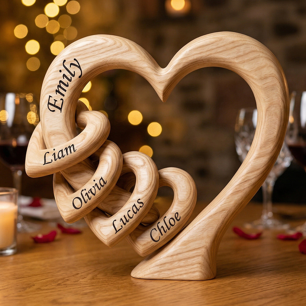 Mommy Heart Acrylic Plaque - Personalized Gifts For Mother's Day 03padt010426-Homacus