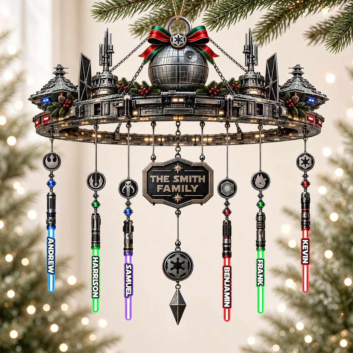 Imperial Darkness Universe Ornament - Personalized Gifts For Movie Enthusiast 02ohdt110926
