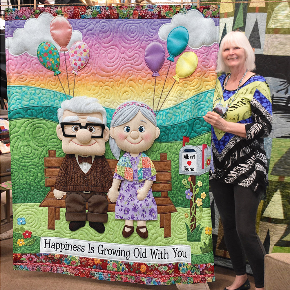 Together Forever Blanket - Personalized Gifts For Couple 03naqn160625-Homacus