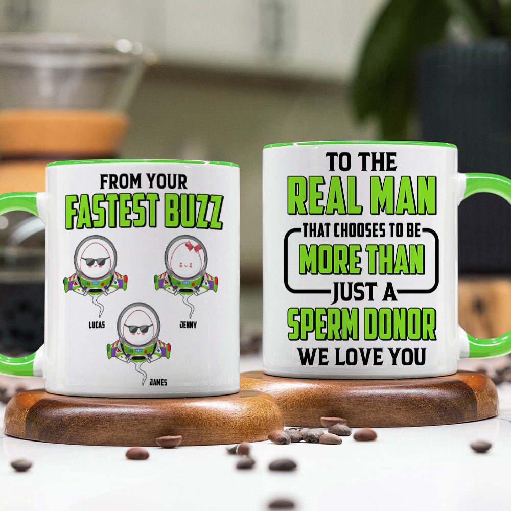 Funny Sperm Dad Accent Mug - Personalized Gifts For Dad 02PJTN190525-Homacus