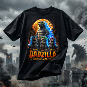 Father Of Monsters 2D Shirt - Unisex - Personalized Gifts For Dad 03TYTA250526 GRER2005-Homacus