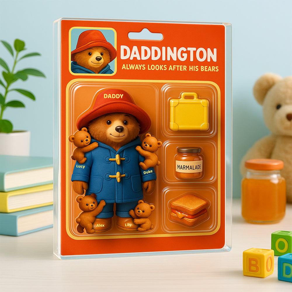 Daddy Acrylic Plaque Personalized Gifts For Dad 01TGDT290425-Homacus