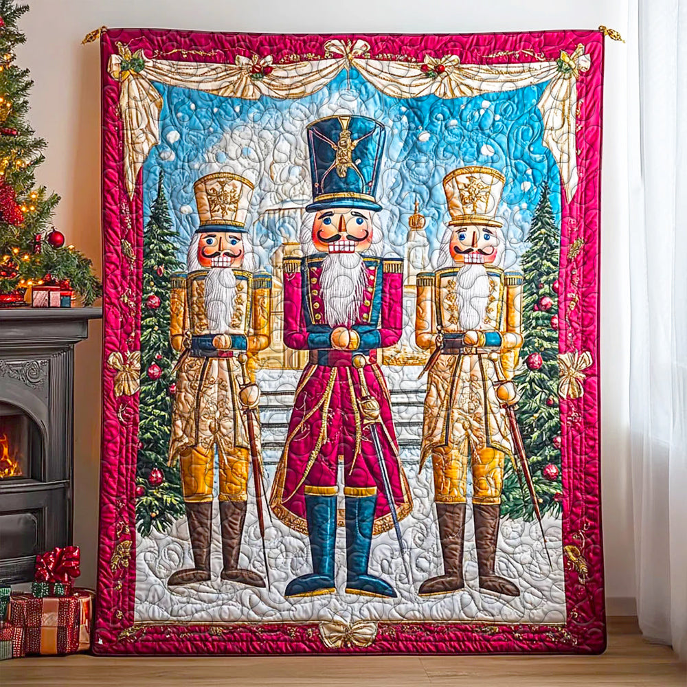 Classic Christmas Quilt Bedding Set Special Line 01HUDT141124-Homacus