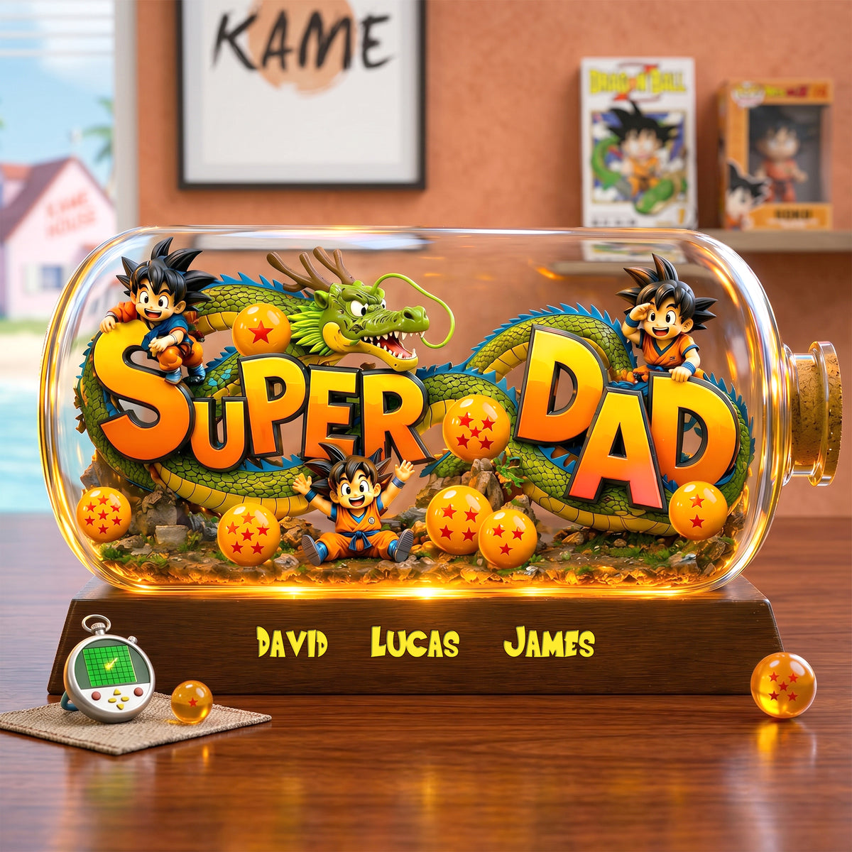 Legendary Dad Acrylic Plaque - Personalized Gifts For Dads 01TOTN290426-Homacus