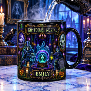 Dark Gothic Magic Coffee Mug - Personalized Gifts For Halloween 05halu070926-Homacus