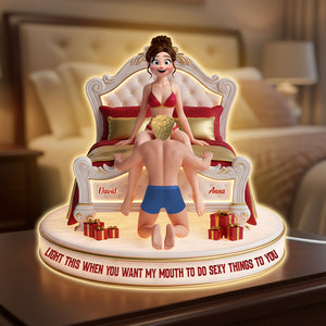 Spicy Couple Acrylic Light Box - Personalized Gift For Couples 04OHTN251125-Homacus