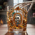 Spooky Gothic Alphabet Glass Mug Personalized Gifts For Fans 05TGDT061025-Homacus
