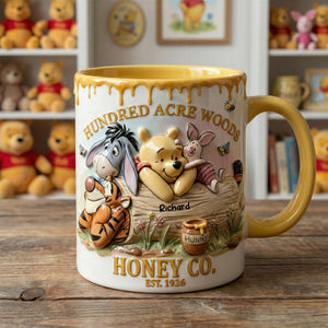 Whimsical Woodland Friends Coffee Mug - Personalized Gifts 05qhqn150126-Homacus