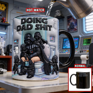 Relaxed Dad Magic Coffee Mug - Personalized Gifts For Dads 05NAQN170426-Homacus