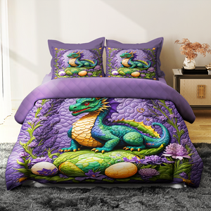 Personalized Dragon Quilt Bed Set 06hupu170125-Homacus