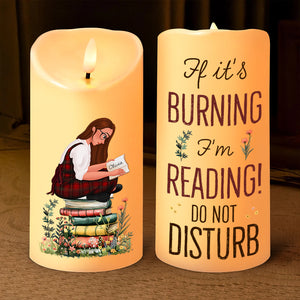 Personalized Gift For Book Lovers LED Candle 01TGDT041224HG-Homacus