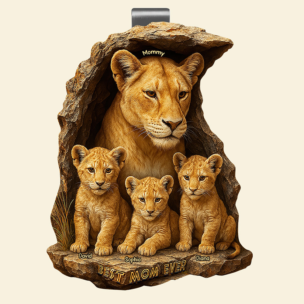 Personalized Gifts For Mom Acrylic Car Visor Clip 06qnqn050425-Homacus