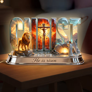 Jesus Christ Resurrection Holy Light Box, Easter Gift For Christians 03qhqn280126-Homacus