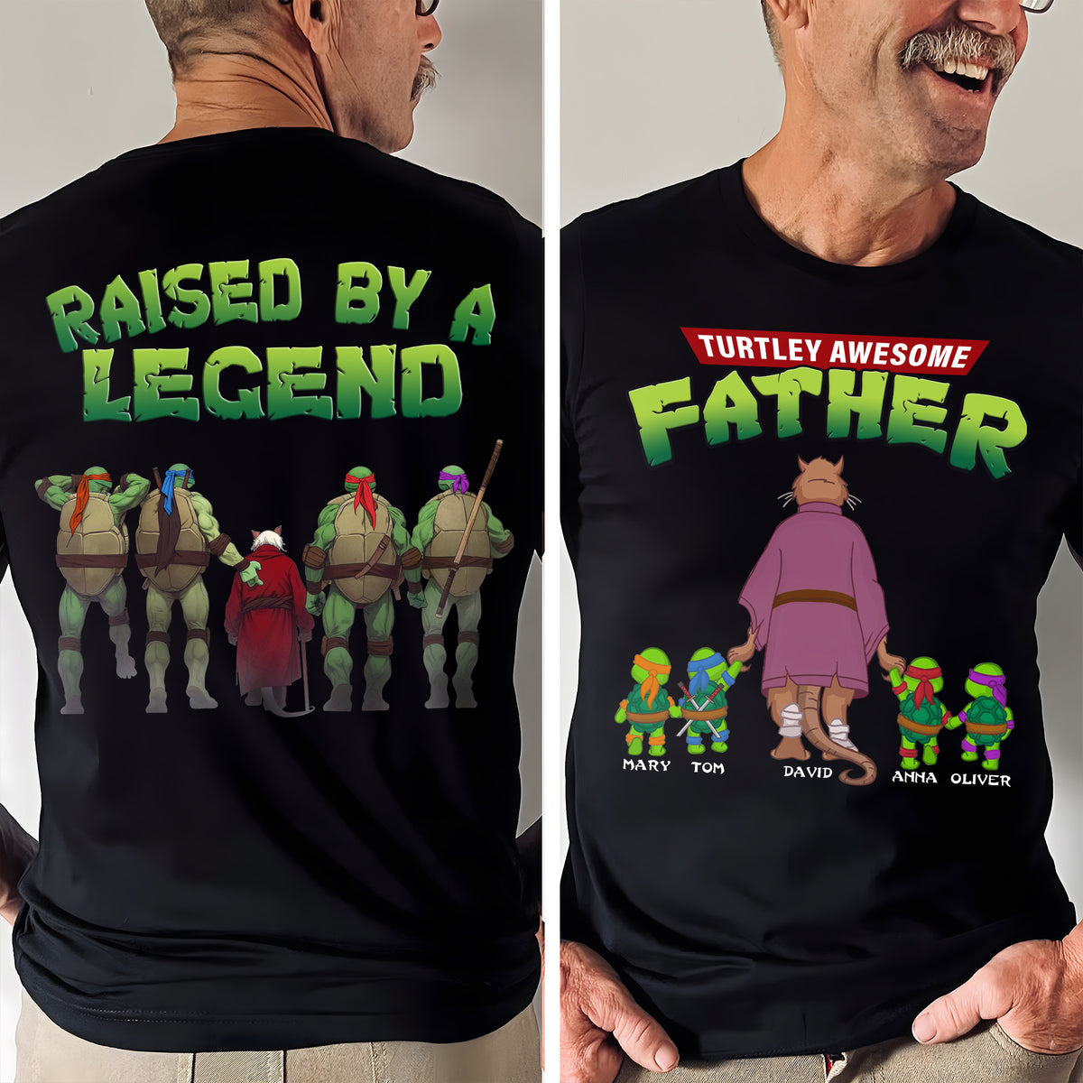 Awesome Father Shirt Personalized Gifts For Dad 04natn060525-Homacus