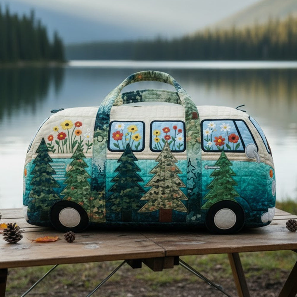 Personalized Gifts For Camping Lovers Quilted Duffle Bag 01PGTN241225-Homacus