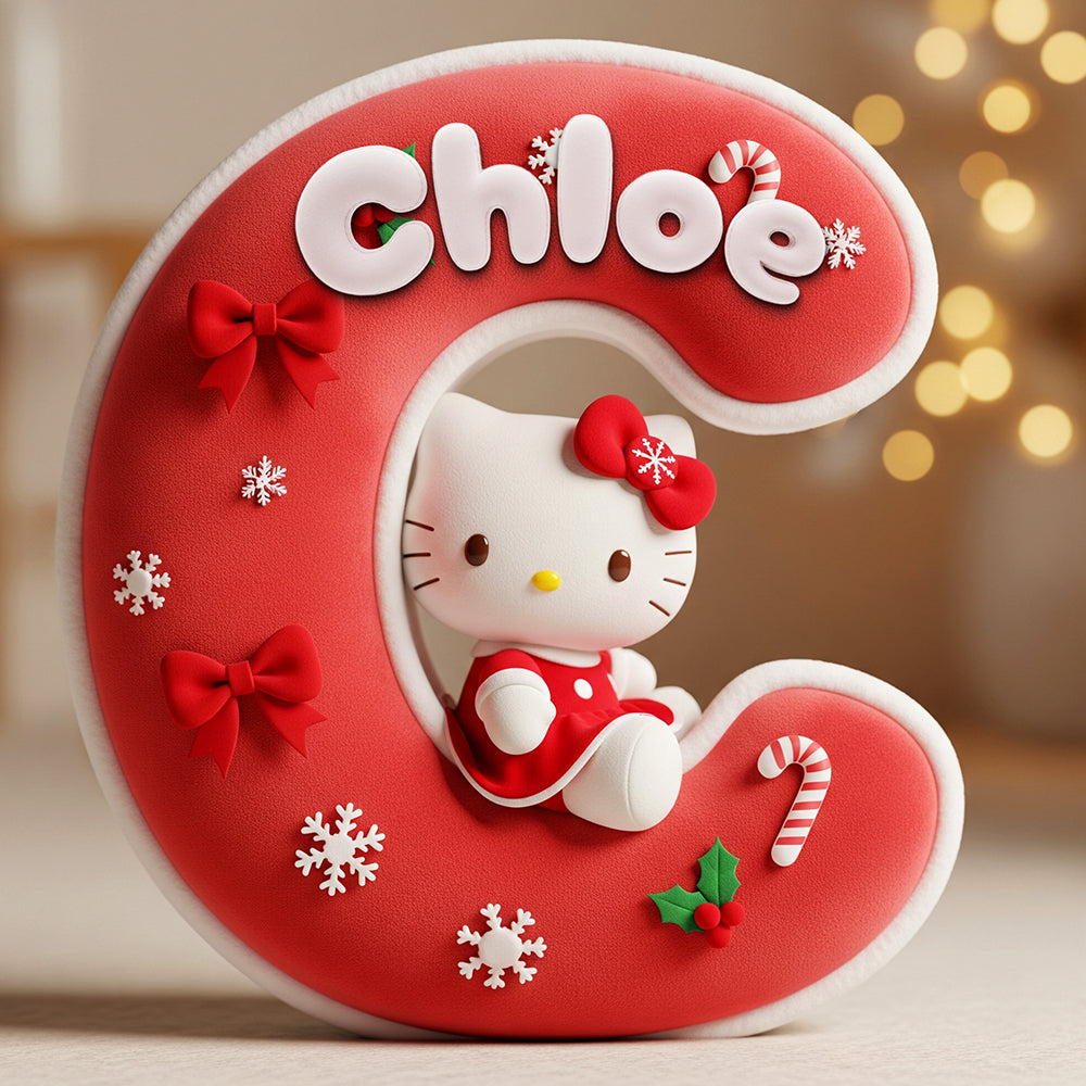 Cute Christmas Custom Shape Pillow - Personalized Gifts For Kid 04pgta191125-Homacus