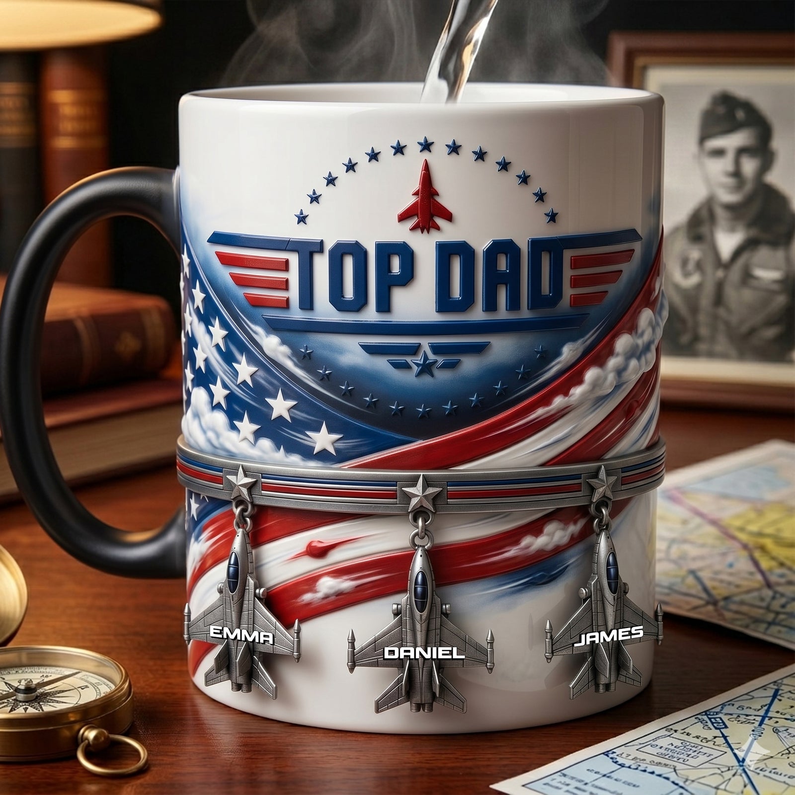 Fighter Aircraft Magic Mug - Personalized Gifts For Dads 05ohlu190526-Homacus