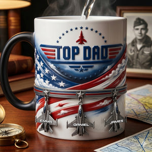 Fighter Aircraft Magic Mug - Personalized Gifts For Dads 05ohlu190526-Homacus