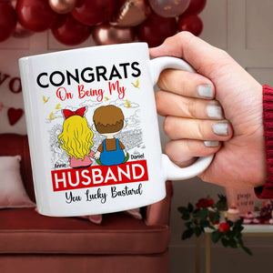 Personalized Gifts For Couples Cartoon Characters Coffee Mug 02OHLU091224HG-Homacus