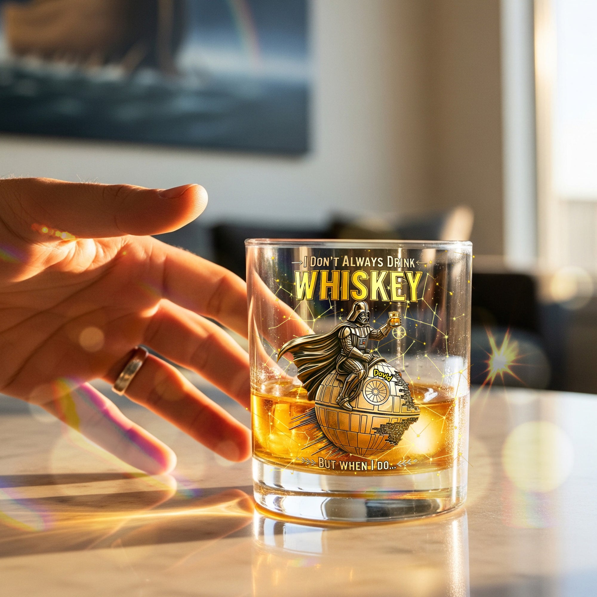 Personalized 11oz Round Glass - Personalized Gifts For Friend 01tomg250825-Homacus
