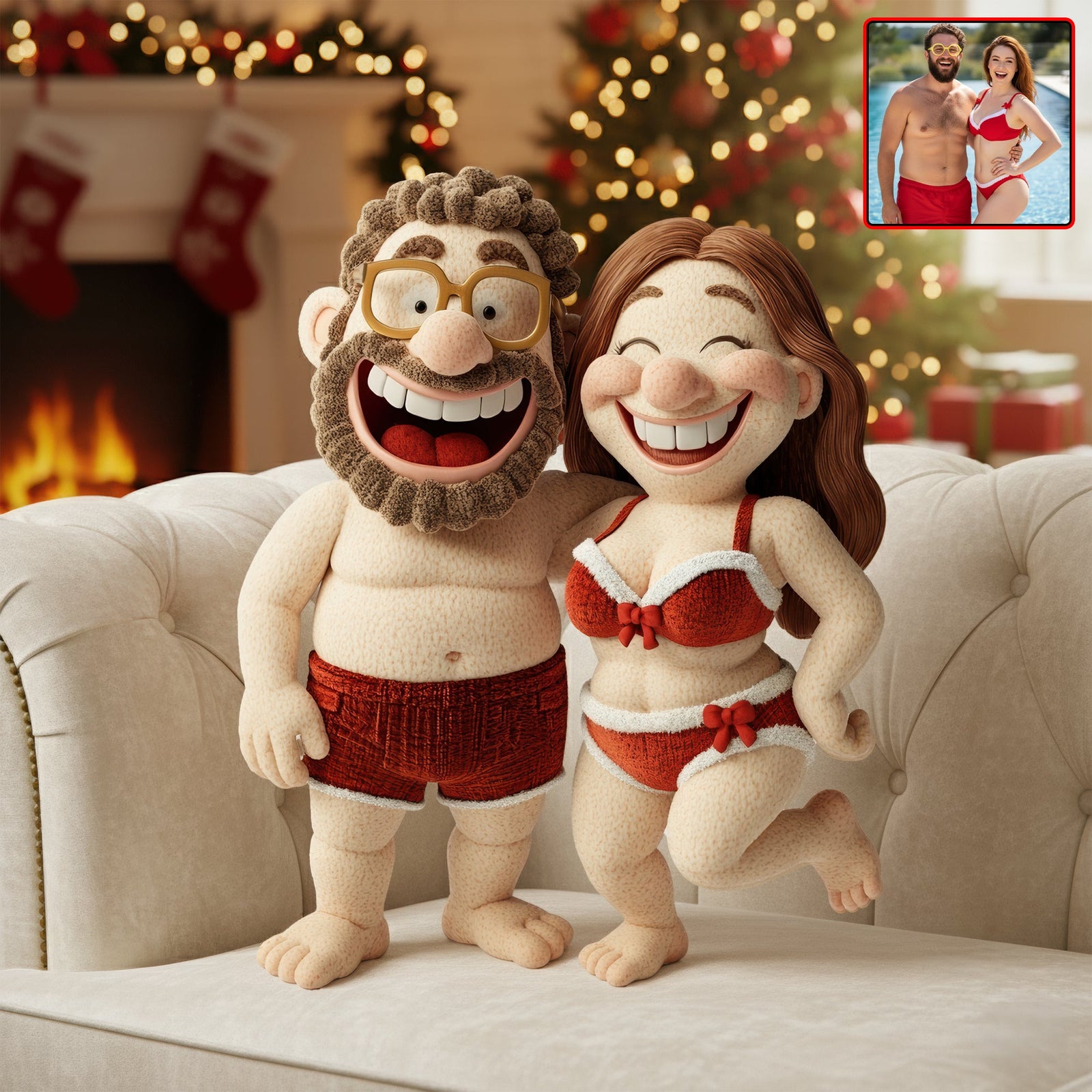 Funny Couple Pillow - Custom Photo Gifts For Couple 04tgqn061125-Homacus