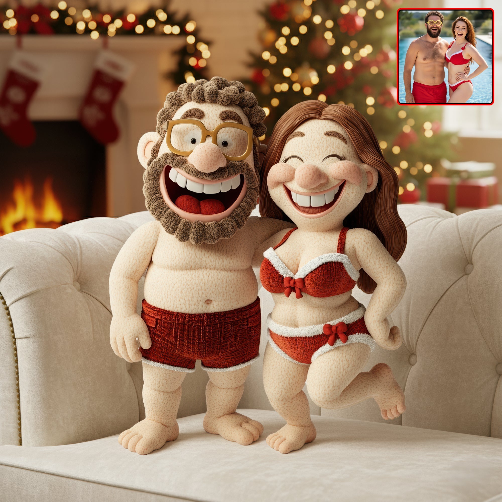 Funny Couple Pillow - Custom Photo Gifts For Couple 04tgqn061125-Homacus