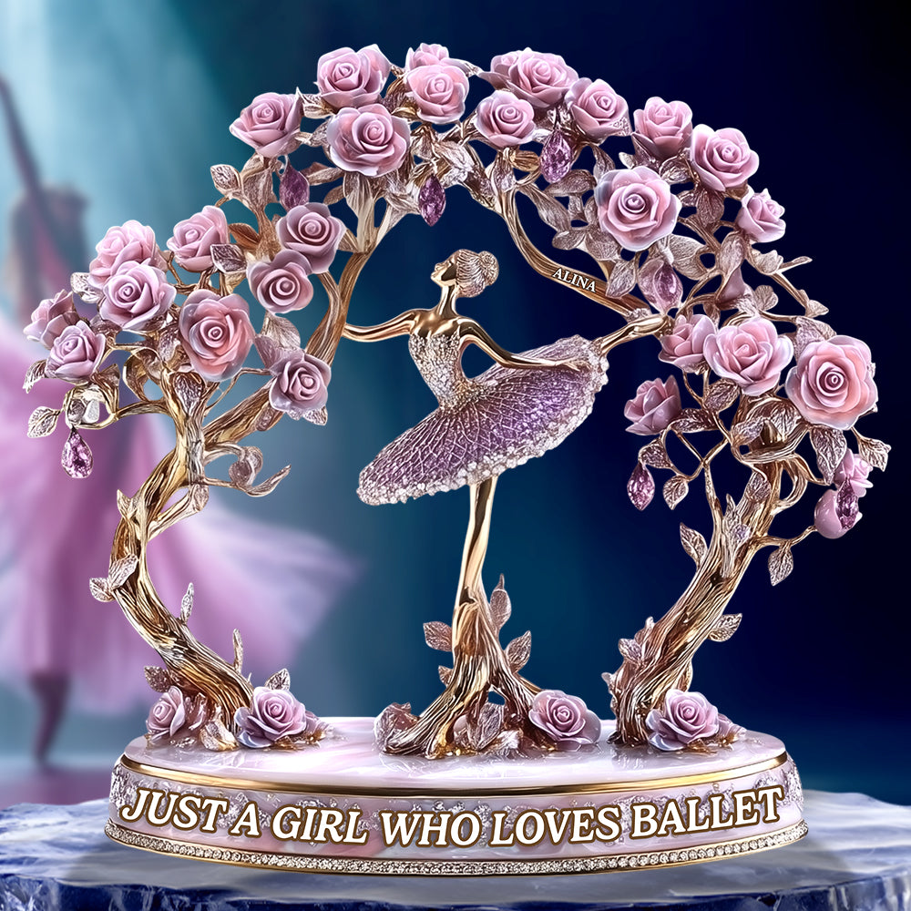 Ballet Lover Acrylic Plaque - Personalized Gifts For Ballet Girl 01TGDT170525-Homacus