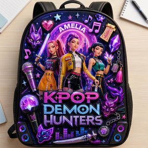 Fantasy Girl Backpack - Personalized Gifts For Kids School Bag 07nadt290626-Homacus