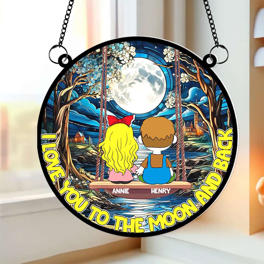 Personalized Gift For Couples Holding Hands Couple Acrylic Suncatcher Ornament 01TOLU031224HG-Homacus