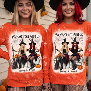 Custom Photo Witch Friends Shirt - Personalized Gifts For Halloween Shirt 02HUTA290826-Homacus