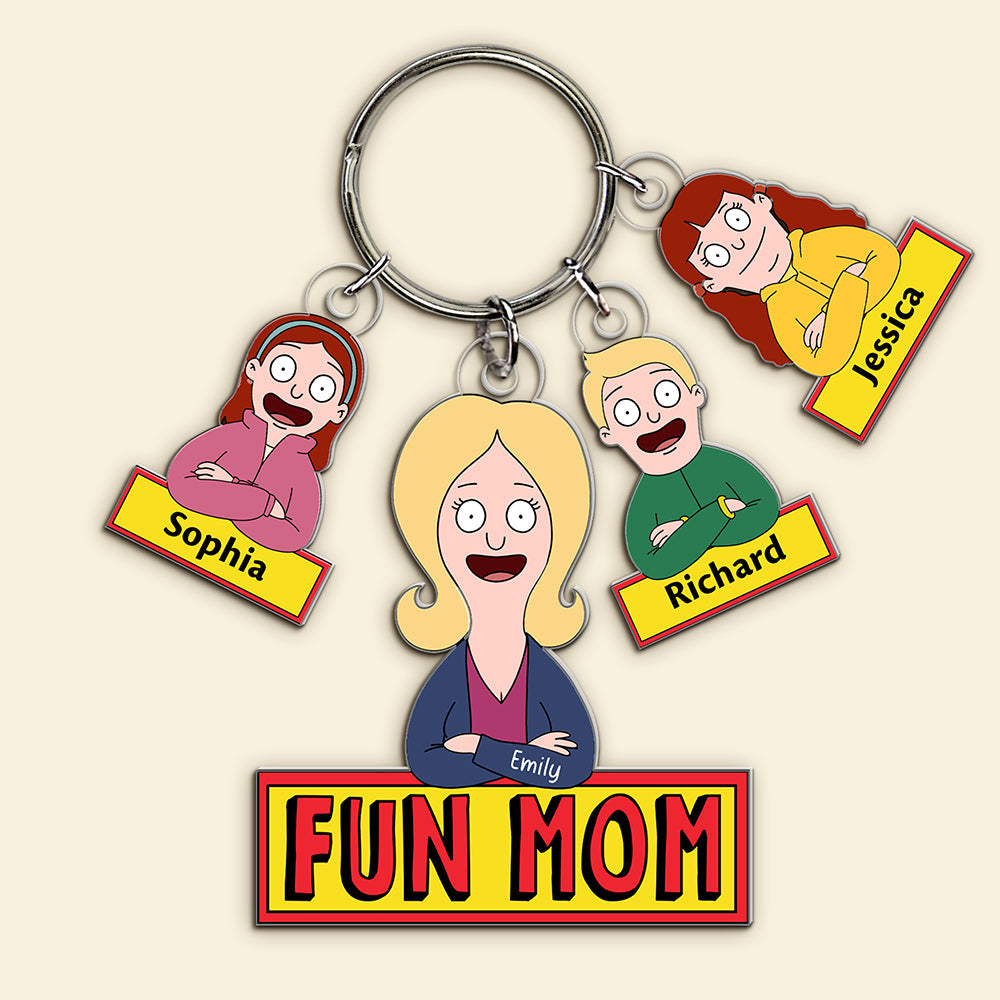 Personalized Gifts For Mom Keychain 02ohqn120225hg-Homacus