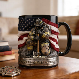 Firefighter Pride Coffee Mug – Personalized Gifts For Firefighter 04toqn251225-Homacus