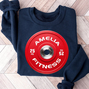 Personalized Christmas Gift For Gymer Shirt Bumper Plate 02ACDT311024-Homacus