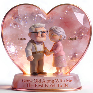 A Lifetime Of Love Acrylic Plaque - Personalized Gifts For Couples 05natn181225-Homacus