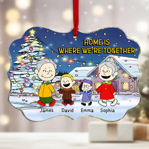 Personalized Gifts for Family, Family Holding Hands Ornament 03todc050824da-Homacus