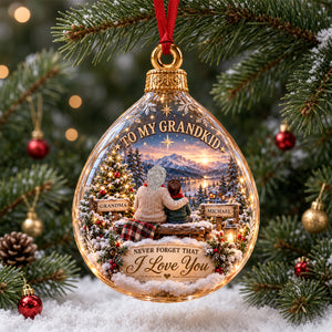 Grandma Loving Christmas Ornament - Personalized Gifts For Grandma 02padh081026-Homacus